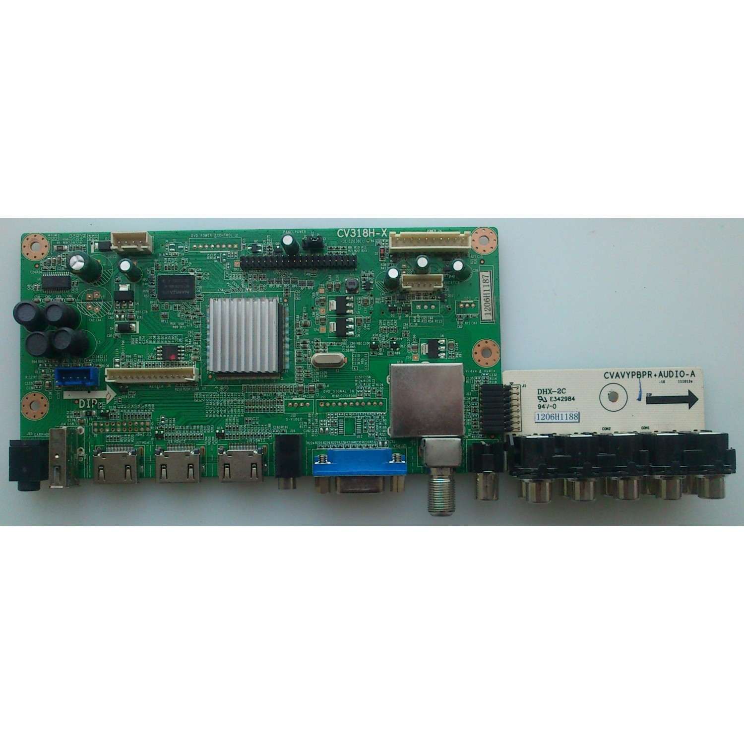 T-CON PARA TV VIZIO / NUMERO DE PARTE CV500U3-T03 / E3CCBB5000D / C17504SS0007C / E3CCBB5000D10G1GX12T0DBPH / PANEL TPT500WR-U3T03.DJ REV:S01U / DISPLAY CV500U3-T03 REV:01 / MODELO M50Q7-J01 LTYHG7KX